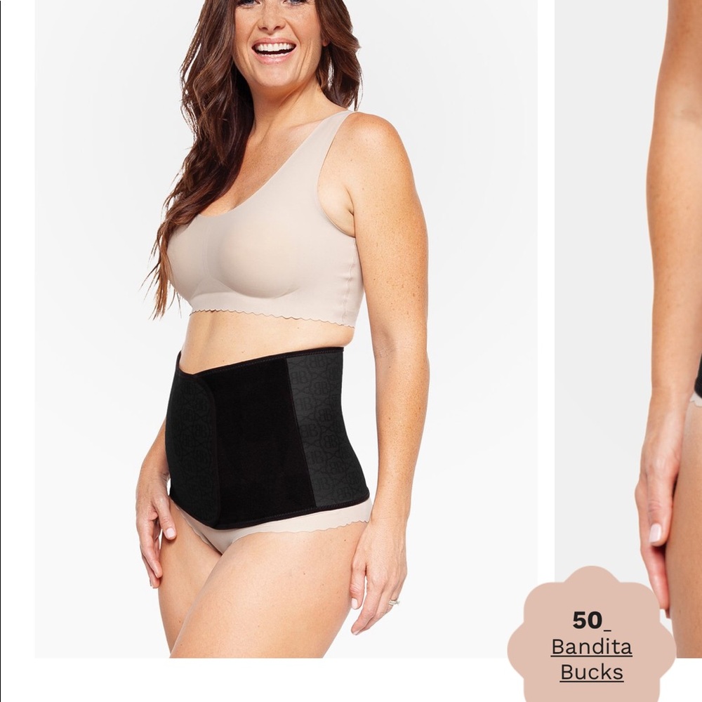 Belly Bandit bundle with extended wrap and pads